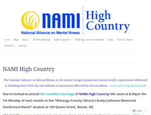 Tablet Screenshot of namihighcountry.org